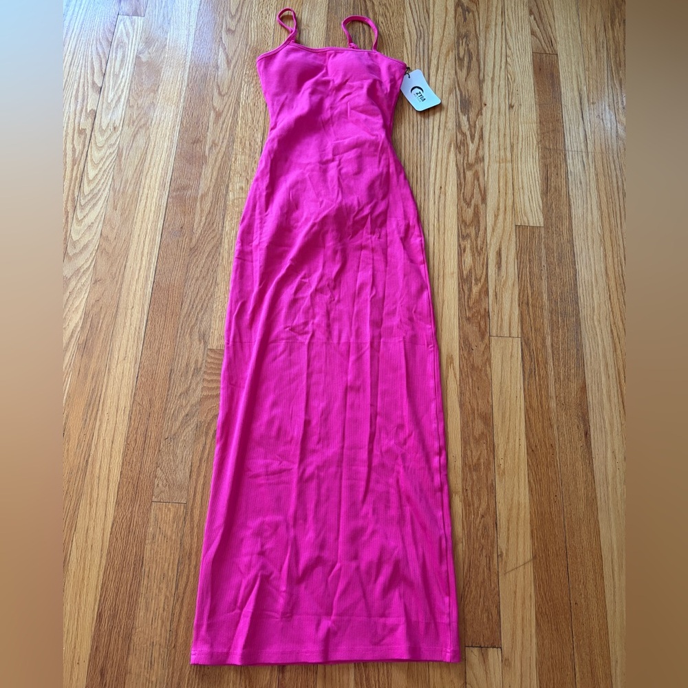 Hot Pink Maxi Dress by Zyia Active NWT